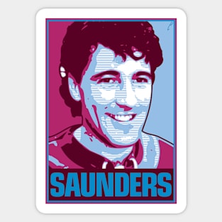 Saunders Sticker